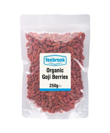 Organic Goji Berries 250g | Certified Organic by Fenbrook Organic