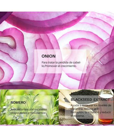 Onion Hair Strengthening Oil Spray - Onion Oil for Hair Growth Moisturizes Scalp & Hair | Nourishing & Volumizing | Eliminates Split Ends Hair Regrowth for Stronger For All Hair Types - Buy Online on SooperMarket.com