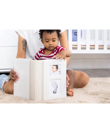 Pearhead Baby Memory Book with Clean-Touch Ink Pad | Baby's First Christmas Gift | Ivory Classic - Buy Online on SooperMarket.com
