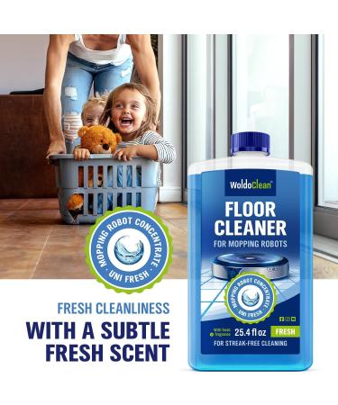 Floor Cleaner for Wiping Robots 750ml Concentrate - for all Wiping & Suction Robots with Wet Function - Buy Online on SooperMarket.com