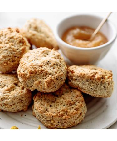 English Scone Mix  Lemon Poppyseed by Sticky Fingers Bakeries â Easy to Make English Scones Fresh Baked  Makes 12 Scones (2 pk) 1 Pound (Pack of 2) - Buy Online on SooperMarket.com