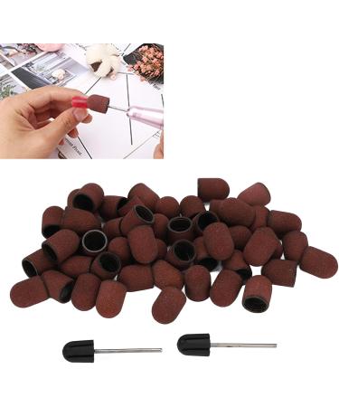 Sanding Bands for Nail Drill Sanding Bands Nail Drill Bits 120# Grit Nail Art Sanding Caps Manicure Polishing Grinding Bands Nail Drill Bits Set with Shaft Nail Sanding Heads - Buy Online on SooperMarket.com