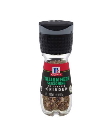 McCormick Italian Herb Seasoning Grinder, 0.77 oz