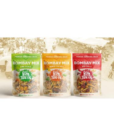 Red Chilli Superfood Bombay Mix Case of 9 | Vegan Healthy Snack | Source of Magnesium - Buy Online on SooperMarket.com