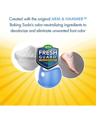 Arm & Hammer Invisible Foot Powder Spray - Talc-Free Foot Odor & Sweat Control - 7 Oz - Men & Women - 1 Pack - Buy Online on SooperMarket.com