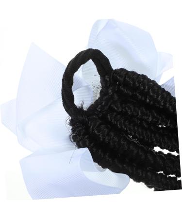 ABOOFAN Braided Wig Ponytail Extension for Women Womens Braid Extensions Bow Braid Wig Braided Ponytail Extension Braided Ponytails Synthetic Hairpiece Africa Miss Chemical Fiber To Weave As Shown 01 24.00X13.00X5.00CM - Buy Online on SooperMarket.com