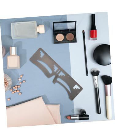 Mikinona 2pcs Eyebrow Ruler Eyebrow Shaping Template Brow Shaping Ruler T Tool Eyebrow Makeup Tools Cosmetics 1 count (Pack of 1) As Shown - Buy Online on SooperMarket.com