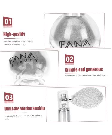 MUSISALY 1pc Spray Glitter Powder Spray Bottle Glitter Spray for Hair Sprayer Bottle White Plastic 7x5.5cm White - Buy Online on SooperMarket.com