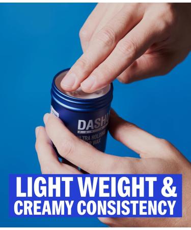 DASHU Ultra Holding Power Men Hair Wax | Strong Hold & Long Lasting Edge Control | Collagen & Argan Oil | No Shine No Flaking No Residue | 3pcs 3.38 fl oz - Buy Online on SooperMarket.com