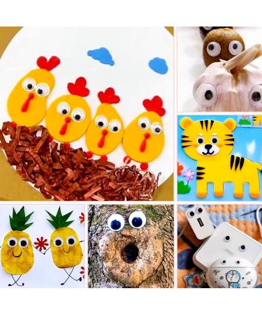 Iooleem 1518pcs Self-Adhesive Googly Wiggle Eyes in 24 Styles & Colors - Crafts, DIY Projects - Buy Online on SooperMarket.com