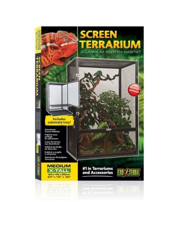 Exo Terra Screen Terrarium Medium/Extra Tall Multi Medium/Extra Tall