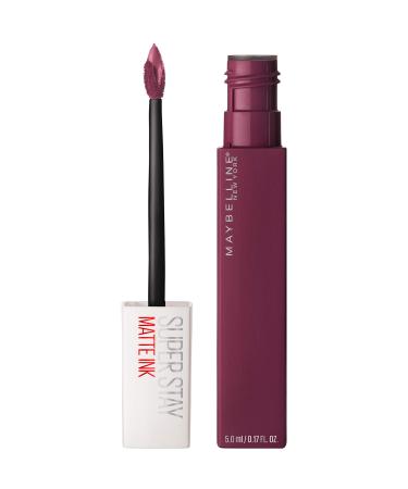 Maybelline Super Stay Matte Ink Liquid Lipstick Makeup  Long Lasting High Impact Color  Up to 16H Wear  Believer  Deep Plum  1 Count 40 BELIEVER 0.17 Fl Oz (Pack of 1) 1 COUNT