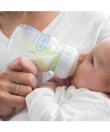 Dr. Brown's Natural Flow Anti-Colic Glass Baby Bottles 5 oz - 3 Pack, Slow Flow Nipple - Buy Online on SooperMarket.com
