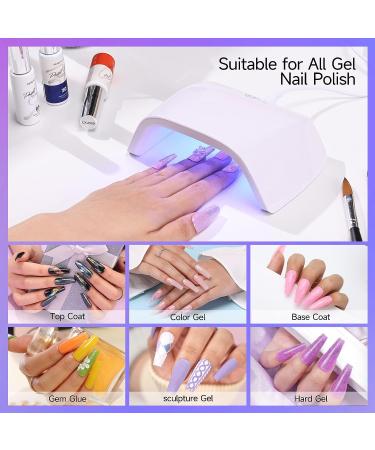 Morovan Acrylic Nail Kit with Drill and UV Light - Professional Set for Nail Extensions, Glitter Powder, and Nail Art - DIY Starter Kit for Home - Multicolor - Buy Online on SooperMarket.com