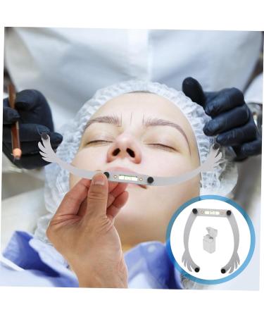 Beavorty 4pcs white eye brow shaping kit white outfit eyebrow shaping kit suite foldable eyebrow line - Buy Online on SooperMarket.com