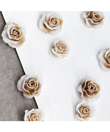 50Pcs Camellia 3D Flowers For Nails 3D For Art Bow For Nails Jewelry Trendy - Buy Online on SooperMarket.com