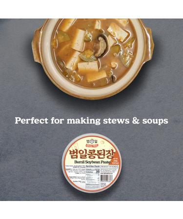Bumil Korean Sauce Set - Gochujang, Ssamjang, Soybean Paste 8.81 Oz x3 | Fermented Korean Spicy Chili Paste for Meat, Bulgogi, Bibimbap, Stew, Soup, Dipping Sauce & More - Buy Online on SooperMarket.com