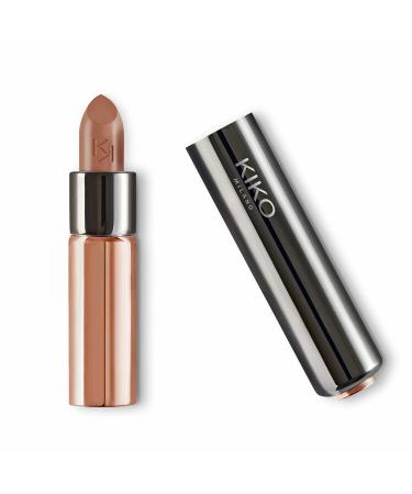 KIKO Milano Gossamer Emotion Creamy Lipstick 137 | Cream Lipstick With Full Shade 137 Cinnamon Honey 1 piece (1 pack)