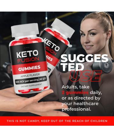 Alapor Keto Fusion Strawberry ACV Gummies - 30 Days Supply | Vitamins Infused | Keto-Friendly - Buy Online on SooperMarket.com