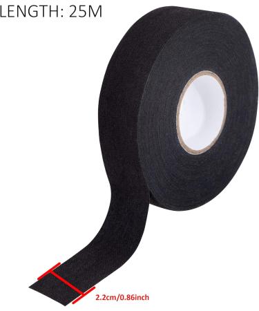 Buy High-Quality Slide-Resistant Boiler Tape for Ice Hockey & Sports | 2.5cm x 25m Black Spectape - Ideal for Badminton Squash Tennis Golf - Buy Online on SooperMarket.com