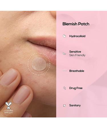 Hanhoo 36 Count Blemish Patch | Hydrocolloid Spot Treatment for Pimples | Acne Cover & Oil Absorption | Cruelty-free & Vegan | Face and Body Zits Treatment - Buy Online on SooperMarket.com