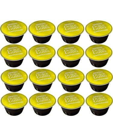 Dolce Gusto 50 x Cappuccino Coffee Pods Only (NO MILK PODS) Sold Loose - Buy Online on SooperMarket.com