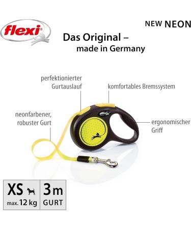 Trixie Dog Leash Cavo V-Line XS - 3m Adjustable Outdoor Leash for Large Dogs - Black/Graphite - Quality Pet Gear 143620 - Buy Online on SooperMarket.com