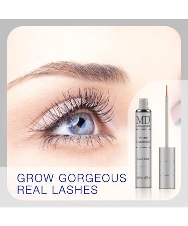 MD Lash Factor Eyelash Growth Serum for Fuller, Longer & Denser Lashes | Women's Eyelash Enhancer | 3 Month Supply - 0.1 Fl Oz - Buy Online on SooperMarket.com