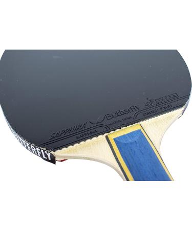 Butterfly Sapphira Table Tennis Rubber - Butterfly Table Tennis Rubber - 1.9 mm - Red or Black - 1 Table Tennis Racket Rubber Sheet - Professional Table Tennis Rubber - Buy Online on SooperMarket.com