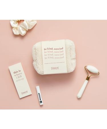 Pinch Provisions Be Kind UnWind Kit | 8 Luxury Self Care & Spa Essentials - Perfect Gift for Birthdays Bachelorette Christmas & More - Buy Online on SooperMarket.com