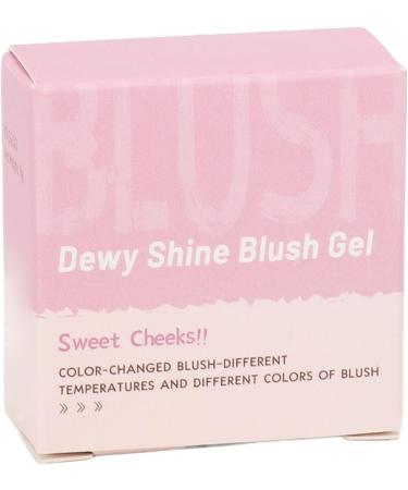 Color Changing Cream Blush Moisturizing Nourishing Waterproof Lasting Glitter Cream Blusher for Makeup - Buy Online on SooperMarket.com