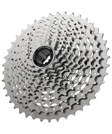 SHIMANO Deore CS-M4100-10 Cassette - 10-Speed, 11-42t, Silver