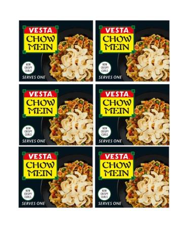 Vesta Chow Mein Noodles with Crispy Curls 152g + FabFinds Mug