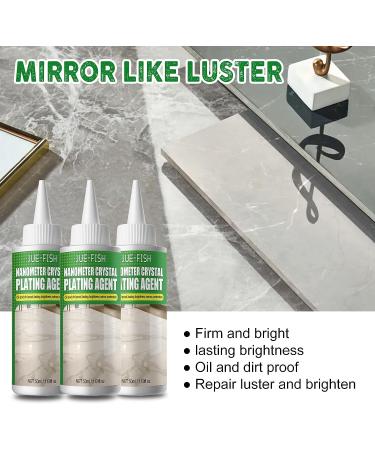 3PC Marble Nano Crystal-Plating Agent | Stone Nanocrystals Coating for Marble, Quartz, and Ceramic Tiles - Buy Online on SooperMarket.com