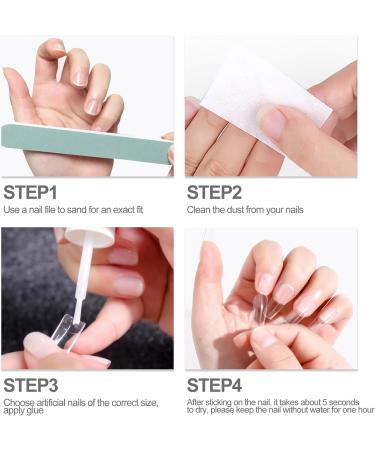 Sularpek Nail Glue Set - 2pcs 7ML Extra Strong False Nail Glue for Manicure - Buy Online on SooperMarket.com