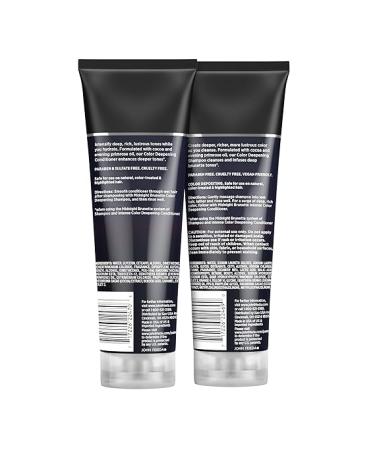 John Frieda Brilliant Brunette Visibly Deeper Bundle: Color Deepening Shampoo & Conditioner 8.3 Ounce Each - Buy Online on SooperMarket.com