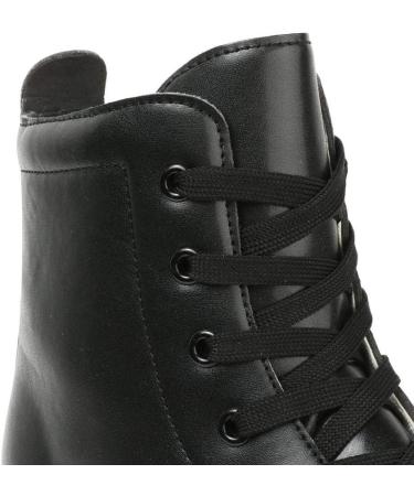 PU Leather High-top Roller Skates with Flash Wheels and Carry Bag - Size US 13 - Buy Online on SooperMarket.com