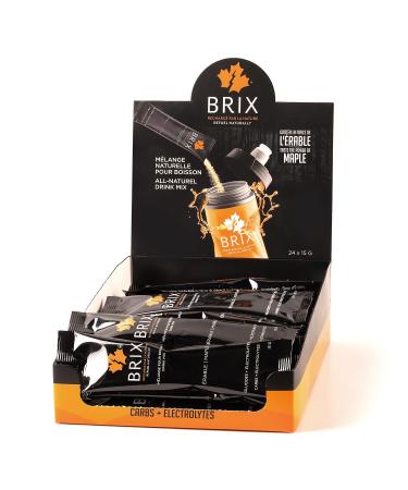 Brix : lectrolytes l' rable| 24X15g| nergisant| 100% naturelle|Nutrition sportive| Snack pour Athl te| Collation saine.