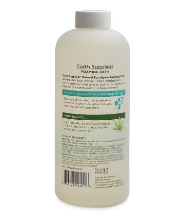 Earth Supplied Eucalyptus Foam Bath 34 OZ - Buy Online Now - Buy Online on SooperMarket.com