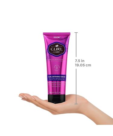 HASK Curl Care Curl Defining Cream 198 ml - Define and Enhance Your Curls - Buy Online on SooperMarket.com