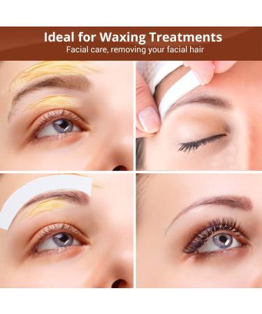 200 PCS Non-Woven Wax Strip - 7 * 20cm Wax Strips for Hair Removal Use for Arms Legs Underarm Hair Eyebrow Bikini of Women and Men - Buy Online on SooperMarket.com