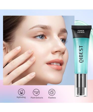 Makeup Base Face Primer Gel Matte Cream Invisible Pores Base Makeup Base Gel Cosmetic Cream for Face Face Primer for Wrinkles and Pores Green - Buy Online on SooperMarket.com