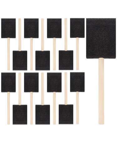 20 Pcs Foam Paint Brushes, 2 Inch Foam Brush, Wood Handle Sponge Brush, Sponge Brushes for Painting, Foam Brushes for Staining, Varnishes, and DIY Craft Projects