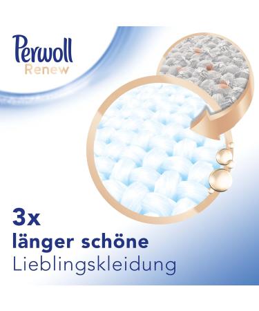 Perwoll Renew White Liquid Detergent - 25 Washes Strengthens Fibers & Enhances Color for White Laundry - Buy Online on SooperMarket.com