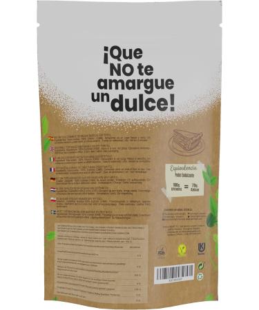 Sweetener Eritritritol Zero DulciLight 3kg +(100 sachets of Brown Sweetener as a Gift) | Granular | 100% Natural Sugar Substitute 0 Calories | Suitable for Keto Diets - Buy Online on SooperMarket.com