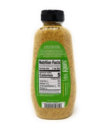 Koops' Horseradish Mustard 12 oz. Bottle 3-Pack - Premium Quality Mustard Bundle - Buy Online on SooperMarket.com