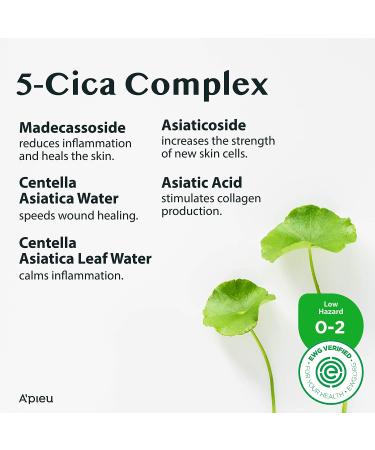 A'PIEU Madecassoside 2X Cream 4.06oz for Combination Skin - Soothes Dryness, Sun Damage, Dark Spots - Centella Asiatica Formula - Buy Online on SooperMarket.com