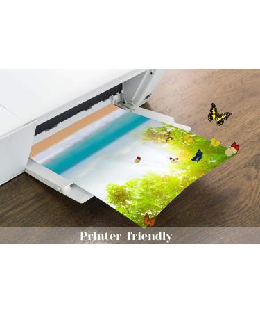 Vellum Paper  Cridoz 50 Sheets Vellum Transparent Paper 8.5 x 11 Inches Translucent Clear Paper for Printing Sketching Tracing Drawing Animation - Buy Online on SooperMarket.com