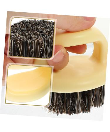 Beavorty Men's Beard Styling Brush Set - 10 Pieces Pocket Hair & Cleaning Brushes for Perfect Beard Care - Black & Beige - Buy Online on SooperMarket.com