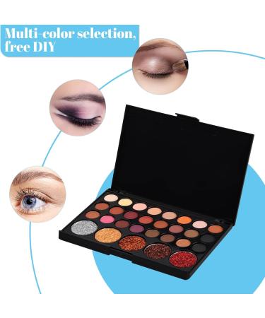 Kioiner 29 Colors Eyeshadow Palette Waterproof High Pigmented Long Lasting Eye Make up Kit Matte Shimmer Glitter Colorful Eyeshadows Make Up Box For Stage Catwalk Show - Buy Online on SooperMarket.com